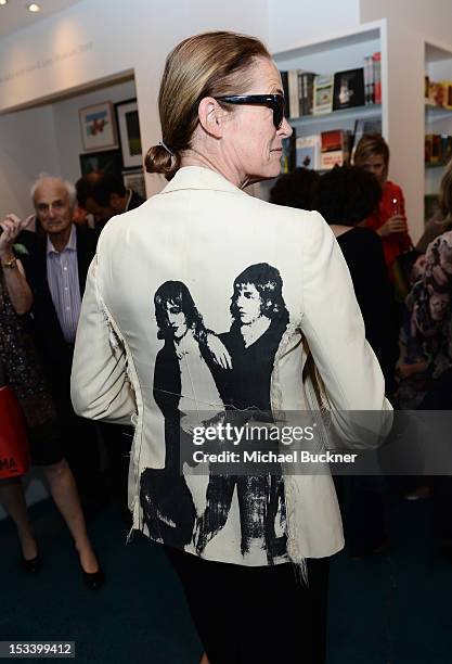 Lisa Love attends the Director's Circle Celebration of WEAR LACMA: Inaugural Designs by Johnson Hartig For Libertine And Gregory Parkinson at LACMA...