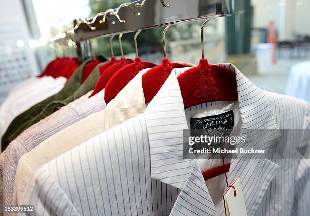 General view of atmosphere at the Director's Circle Celebration of WEAR LACMA: Inaugural Designs by Johnson Hartig For Libertine And Gregory...