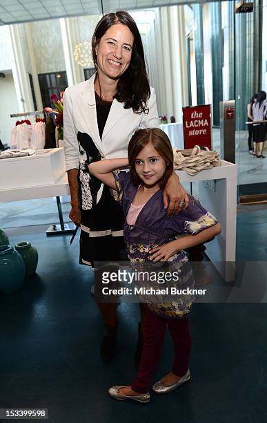 Katherine Ross and daughter Gabrielle attends the Director's Circle Celebration of WEAR LACMA: Inaugural Designs by Johnson Hartig For Libertine And...
