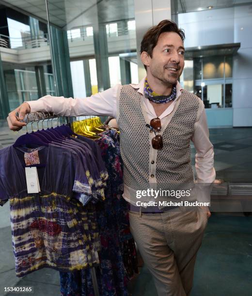 Designer Gregory Parkinson attends the Director's Circle Celebration of WEAR LACMA: Inaugural Designs by Johnson Hartig For Libertine And Gregory...