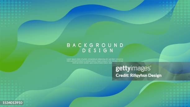 modern liquid gradient abstract background with wave curve layer - circle powerpoint template stock illustrations
