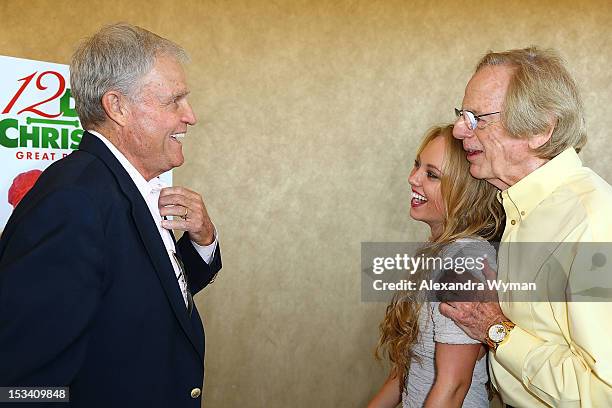 Kieth Merrill, Danielle Chuchran and Ken Kragen at "12 Dogs of Christmas: Great Puppy Rescue" Los Angeles Preview held at AMC Century City 15 theater...