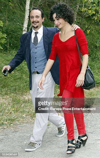 Luis Callejo attends the wedding of Juan Pablo Shuk and Ana De La Lastra on September 22, 2012 in Biescas, Spain.