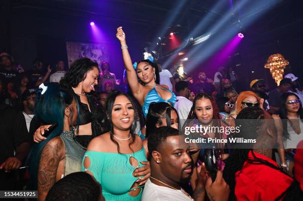 Ariana Fletcher attends her Birthday Celebration at Bamboo atlanta on July 8, 2023 in Atlanta, Georgia.