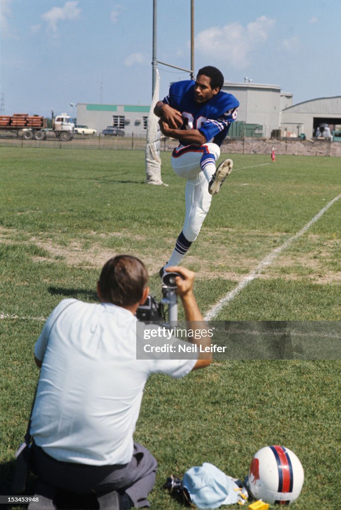 Buffalo Bills O.J. Simpson, 1969 Training Camp