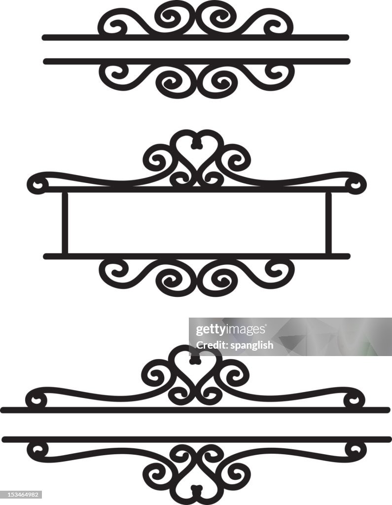 Wrought Iron frame