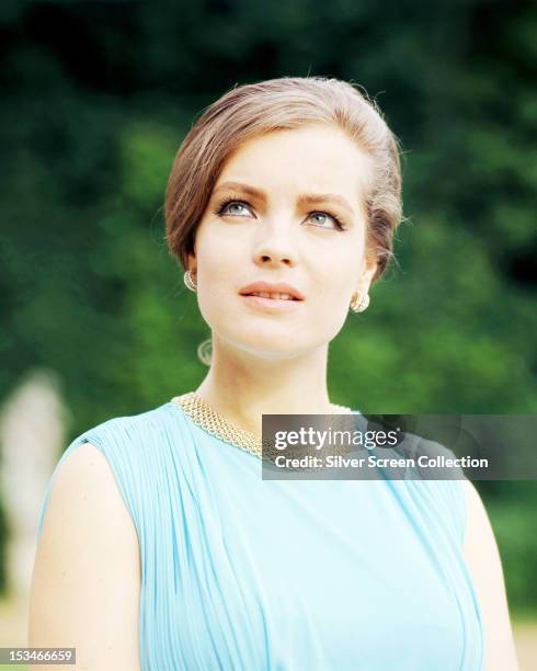 Austrian-born German film actress Romy Schneider , circa 1965.