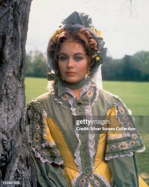 English actress Lesley-Anne Down as Miriam in 'The First Great Train Robbery', directed by Michael Crichton, 1979.