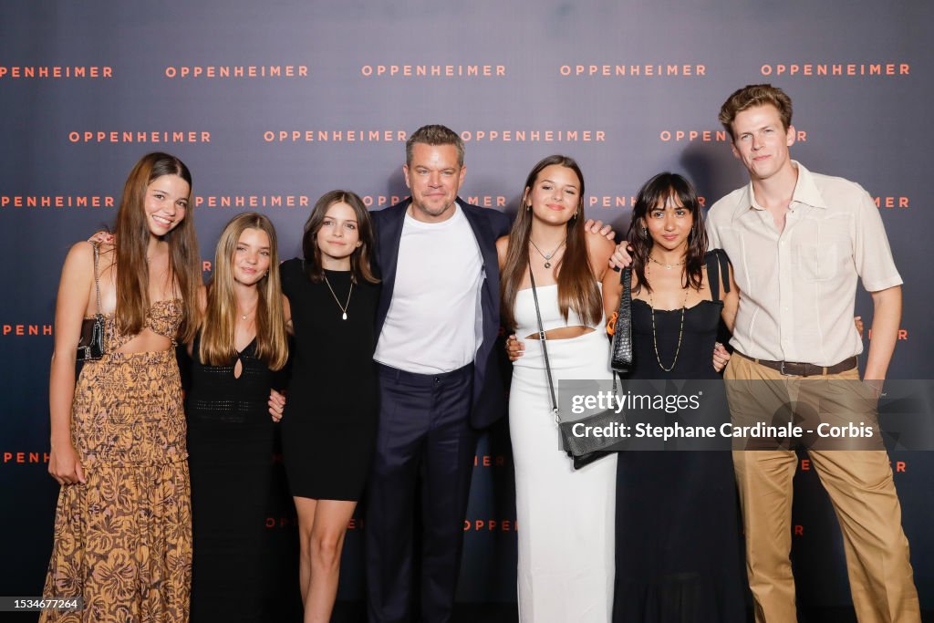 "Oppenheimer" Premiere At Cinema Le Grand Rex