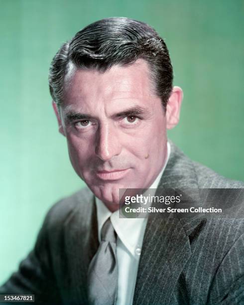 English-born actor Cary Grant , circa 1955.