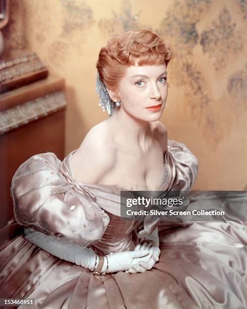 Scottish actress Deborah Kerr as Anna Leonowens in 'The King and I', directed by Walter Lang, 1956.