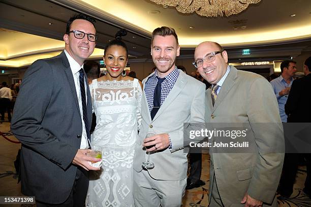 Alex Sepiol, Marsha Thomason, Craig Sykes and Willie Garson attend the 8th Annual GLSEN Respect Awards held at Beverly Hills Hotel on October 5, 2012...