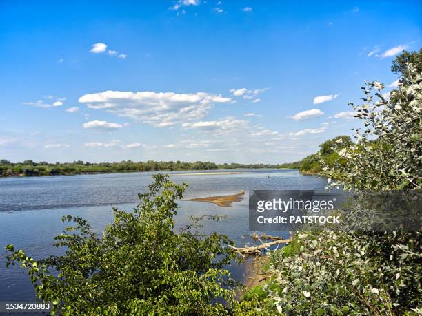 river vistula, poland - cieszyn stock pictures, royalty-free photos & images