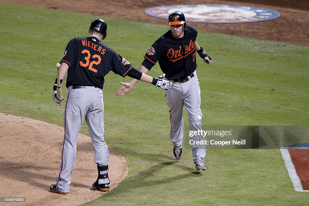 Wild Card Game - Baltimore Orioles v Texas Rangers