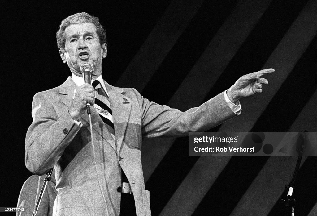 Kay Acuff Roy Acuff performs on stage at the Country Festival, Ahoy, Rotterdam ...