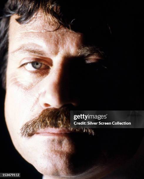 English actor Oliver Reed , circa 1970.