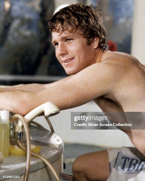 American actor Ryan O'Neal as Jack Ryan in 'The Big Bounce', directed by Alex March, 1969.