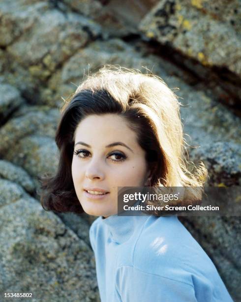 Canadian-American actress Barbara Parkins, circa 1965.