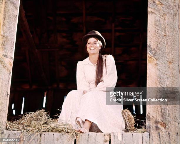 American actress Katharine Ross as Etta Place in 'Butch Cassidy And The Sundance Kid', directed by George Roy Hill, 1969.