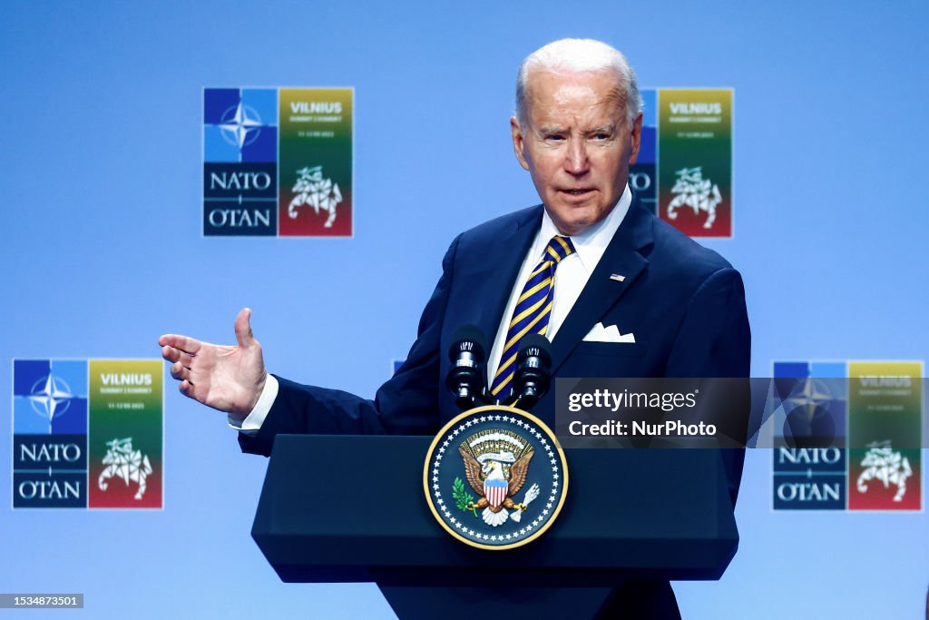 NATO Summit In Vilnius, Lithuania