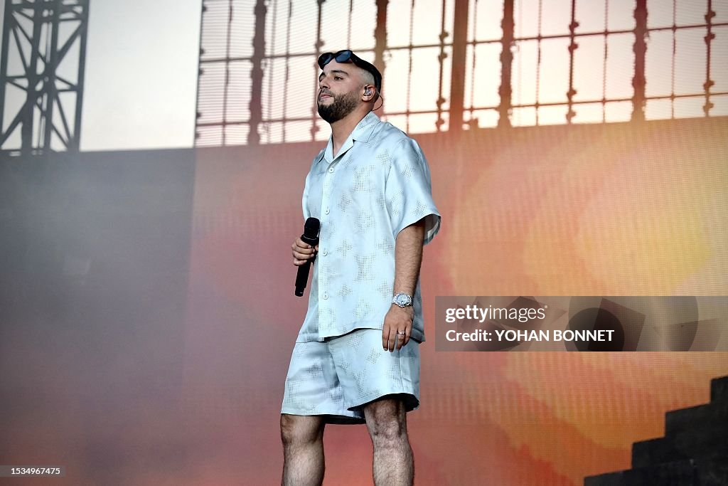Fench Rapper French rapper Gianni Bellou, aka Djadja from the French rap group ...