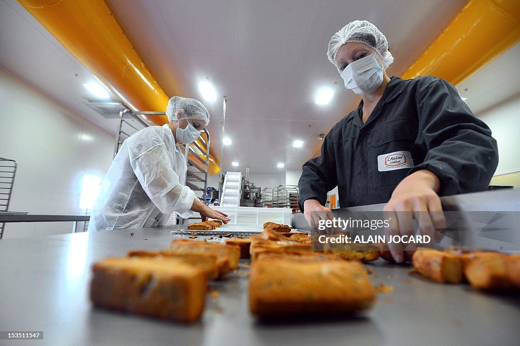 FRANCE-INDUSTRY-FOOD-SAINT MICHEL