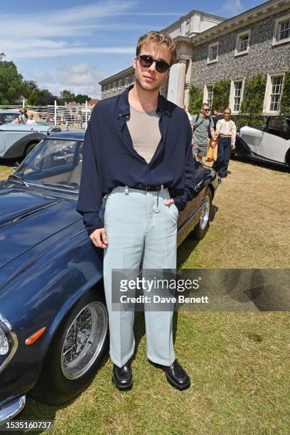Ed McVey attends Cartier Style Et Luxe at the Goodwood Festival of Speed on July 16, 2023 in Chichester, England.