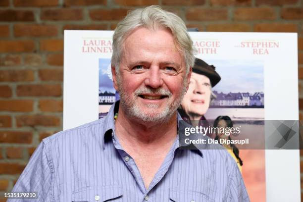 Aidan Quinn attends as Sony Pictures & The Cinema Society host a special screening of "The Miracle Club" at Tribeca Screening Room on July 11, 2023...