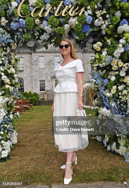 Flora Vesterberg attends Cartier Style Et Luxe at the Goodwood Festival of Speed on July 16, 2023 in Chichester, England.