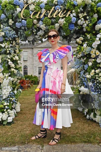 Designer Roksanda Ilincic attends Cartier Style Et Luxe at the Goodwood Festival of Speed on July 16, 2023 in Chichester, England.