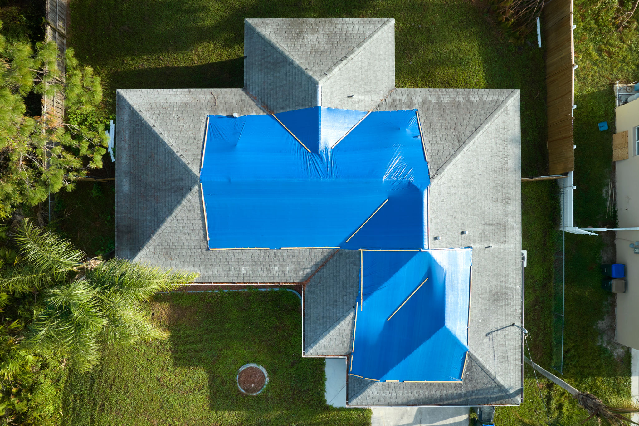 temporary roof