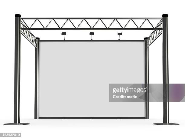 advertisement exhibition stand - tradeshow stock pictures, royalty-free photos & images