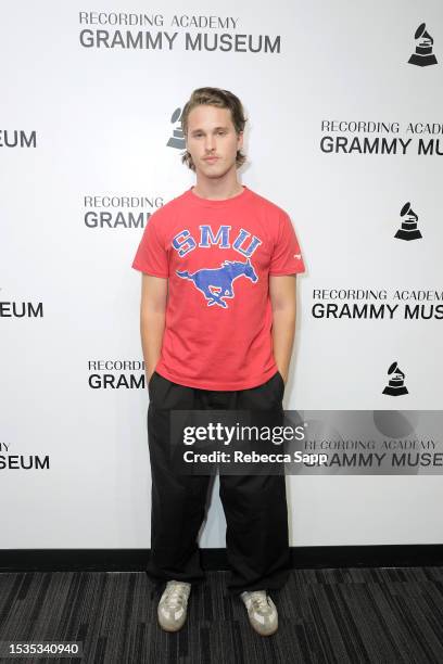 Ryan Beatty attends Spotlight: Ryan Beatty at The GRAMMY Museum on July 11, 2023 in Los Angeles, California.