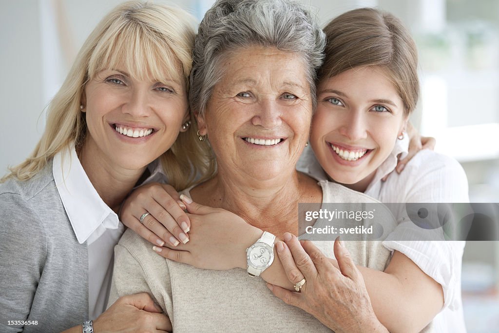 Three female generations.