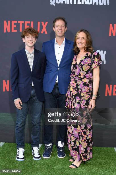 Jamie Horowitz and guests attend the Los Angeles Premiere Of Netflix's "Quarterback" at TUDUM Theater on July 11, 2023 in Hollywood, California.