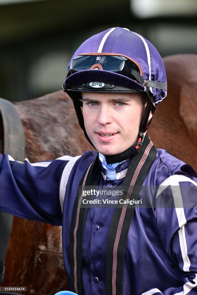 Melbourne Races Flash Lachlan Overall after riding Alhambra Lad to win Race 4, the... News ...