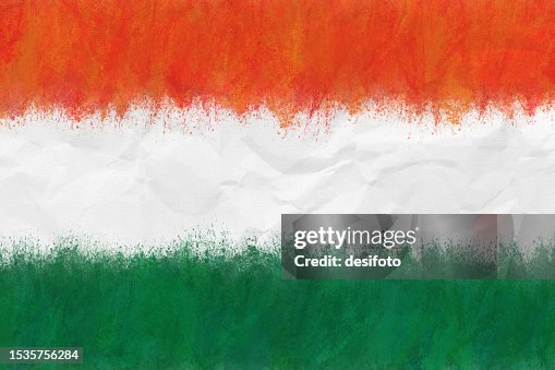 Horizontal Tri Color Horizontal Backgrounds Of Tricolor Bands In Bright Smudged Orange Or ...