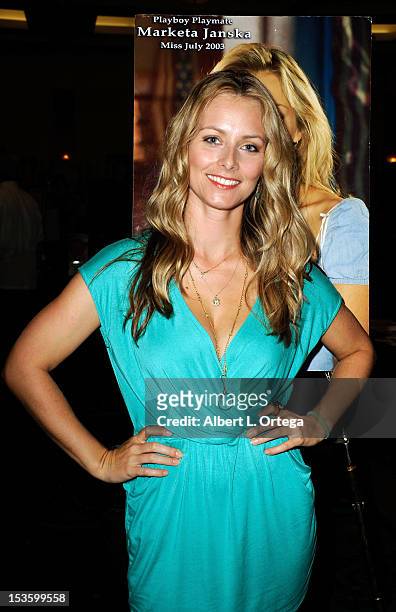 Actress Marketa Janska participates in The Hollywood Show held at Burbank Airport Marriott Hotel & Convention Center on October 6, 2012 in Burbank,...