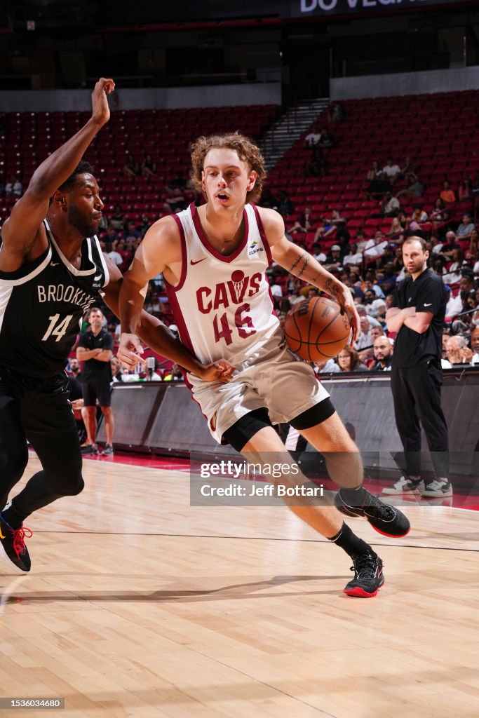 2023 NBA Las Vegas Summer League Semifinals - Brooklyn Nets v Cleveland Cavaliers