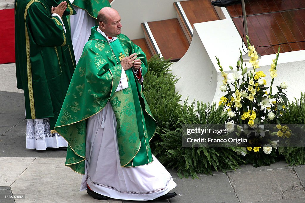 Pope Celebrates Mass For The Opening of The Synod Of Bishops And Proclamation of Two New Doctors of Church