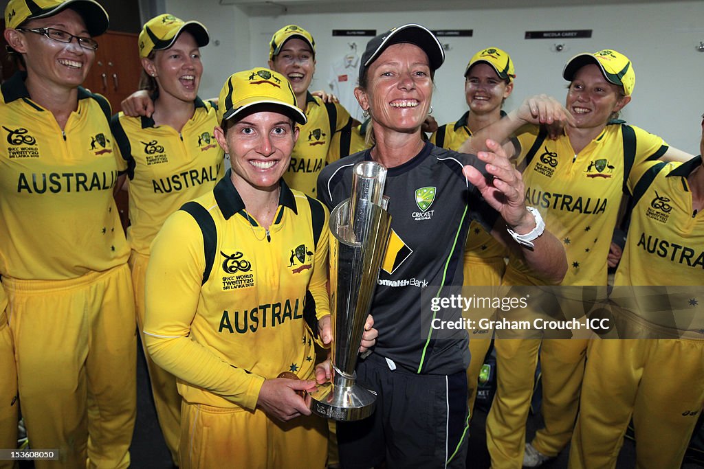 England v Australia - ICC Women's World Twenty20 2012 Final
