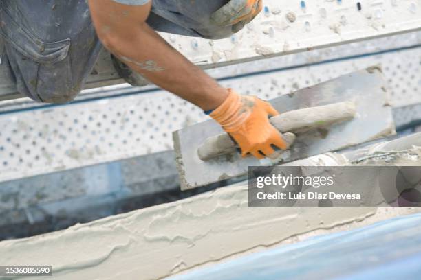 thermal insulation composite system external - waterproofing stock pictures, royalty-free photos & images