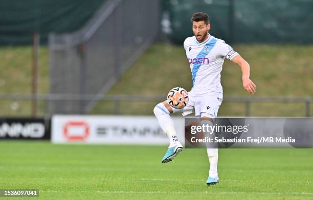 Joel Ward of Crystal Palace during Pre-Season Friendly match between Barnet and Crystal Palace at The Hive on July 11, 2023 in Barnet, England.