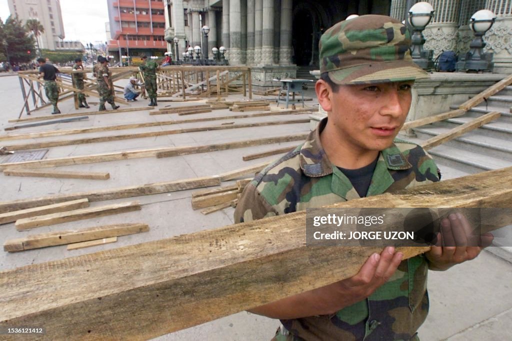 GUATEMALA-INAUGURATION-PREPARATION