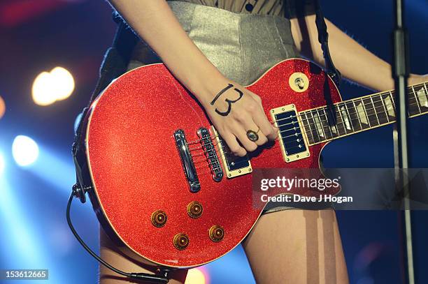 Taylor Swift performs at the BBC Radio 1 Teen Awards 2012 at Wembley Arena on October 7, 2012 in London. England