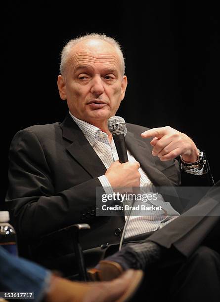 Director David Chase attends HBO Films Directors Dialogues with David Chase during the 50th New York Film Festival at Lincoln Center on October 7,...