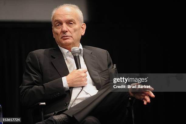 Director David Chase attends HBO Films Directors Dialogues with David Chase during the 50th New York Film Festival at Lincoln Center on October 7,...