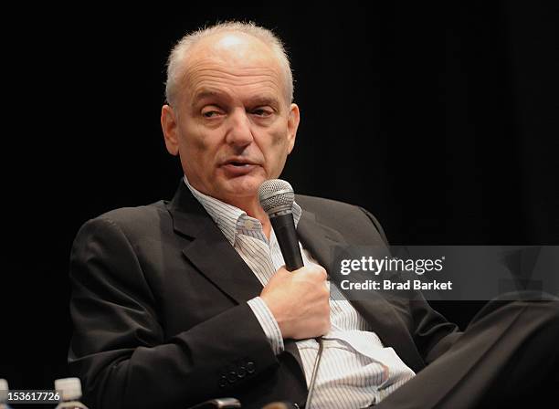 Director David Chase attends HBO Films Directors Dialogues with David Chase during the 50th New York Film Festival at Lincoln Center on October 7,...