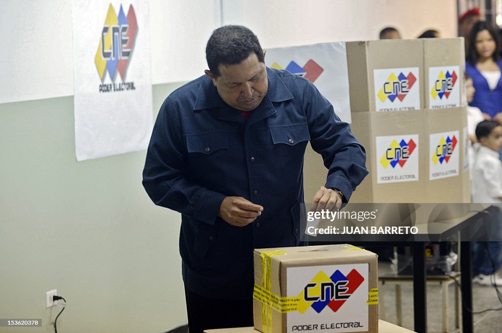VENEZUELA-ELECTION-CHAVEZ