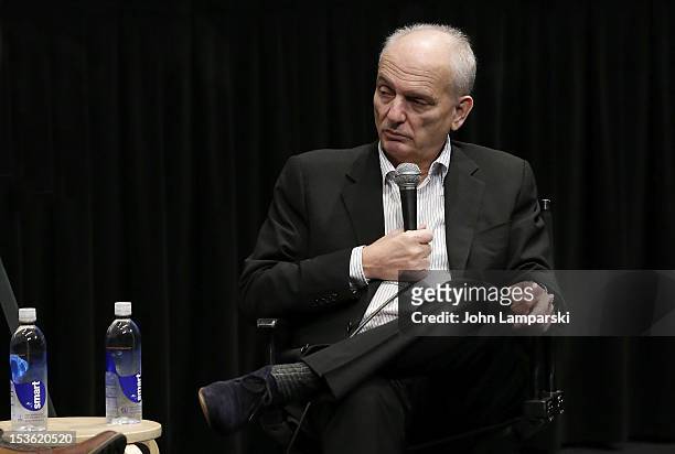 David Chase attends HBO Films Directors Dialogues with David Chase during the 50th New York Film Festival at Lincoln Center on October 7, 2012 in New...